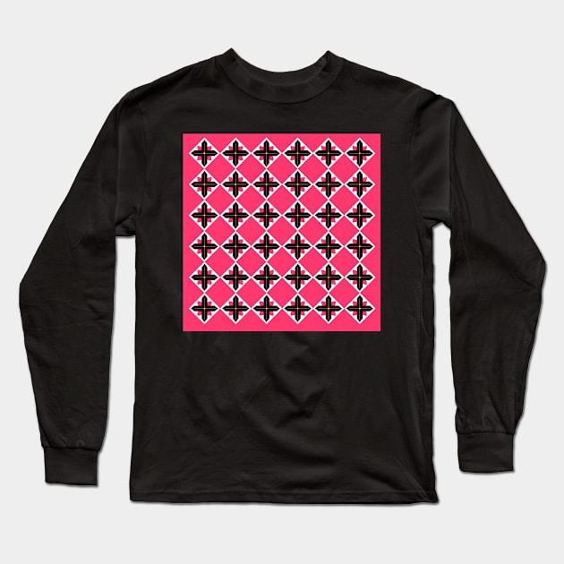 Luxury old-style Morocco design blocks Long Sleeve T-Shirt by BEEANDGLOWFASHION